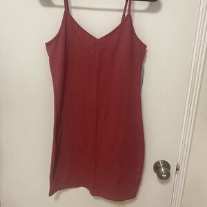 Burgundy and Black spaghetti strap dress bundle